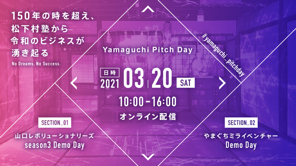 「Yamaguchi Pitch Day in松下村塾」開催！